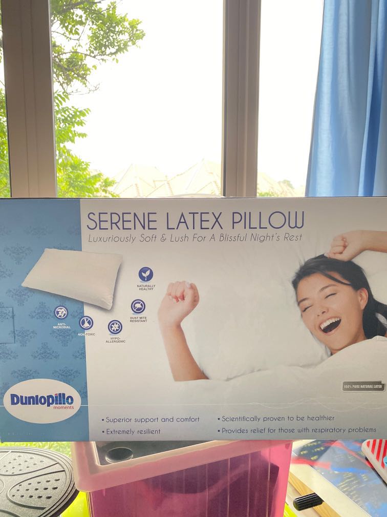 dunlopillo serene latex pillow