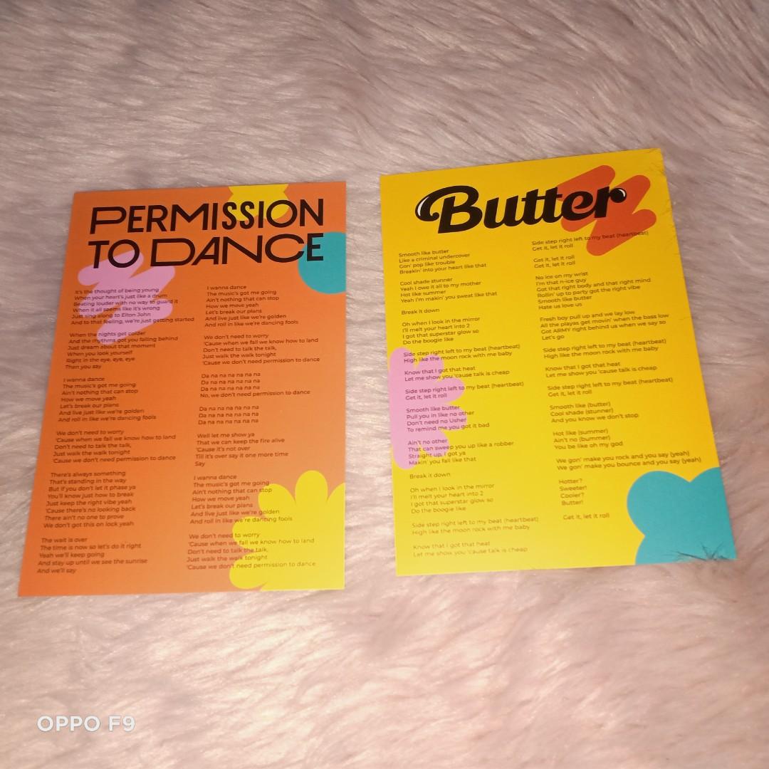 Butter bts lyrics