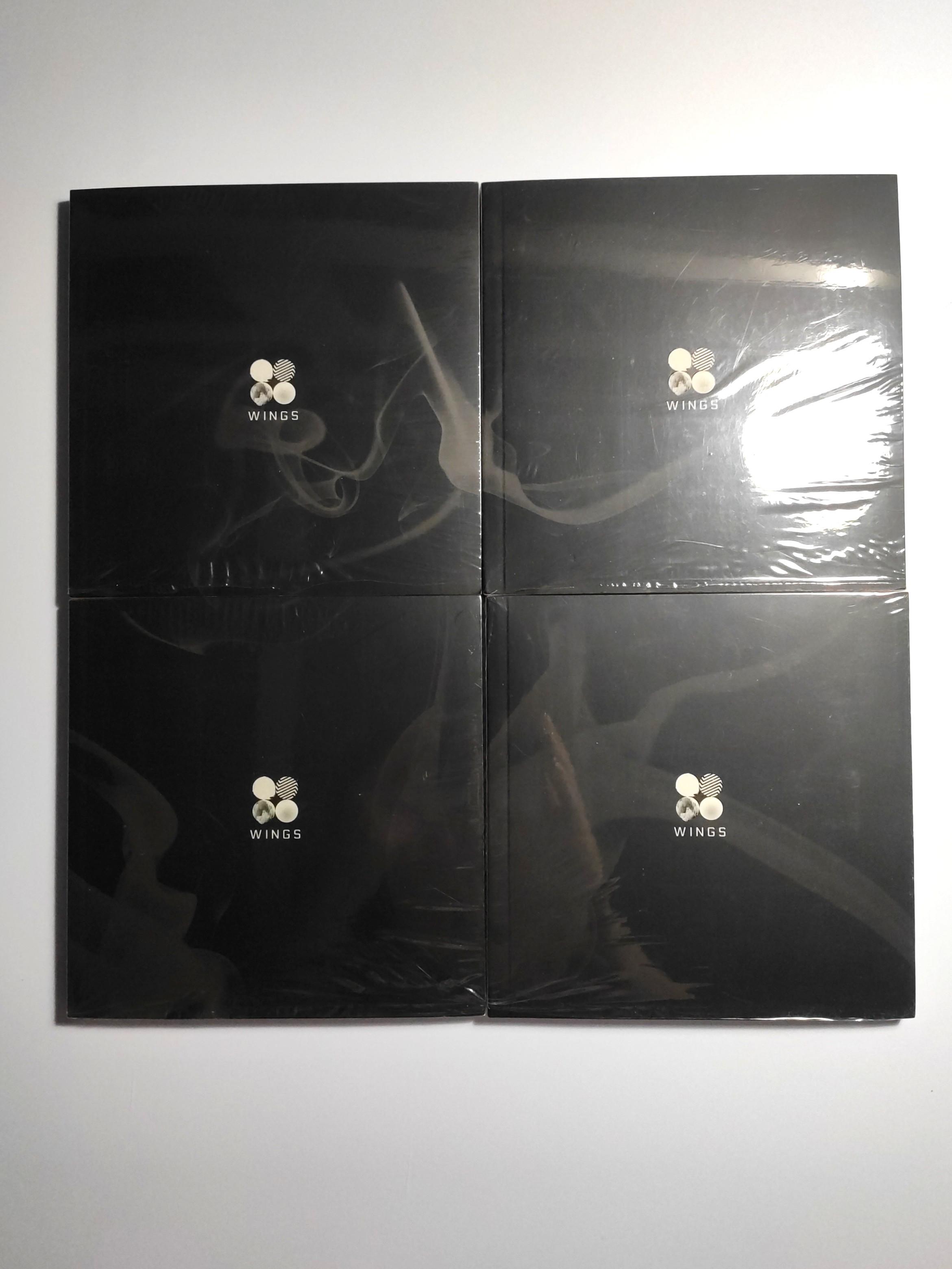 BTS WINGS album photobook W I N G version, KWave di Carousell