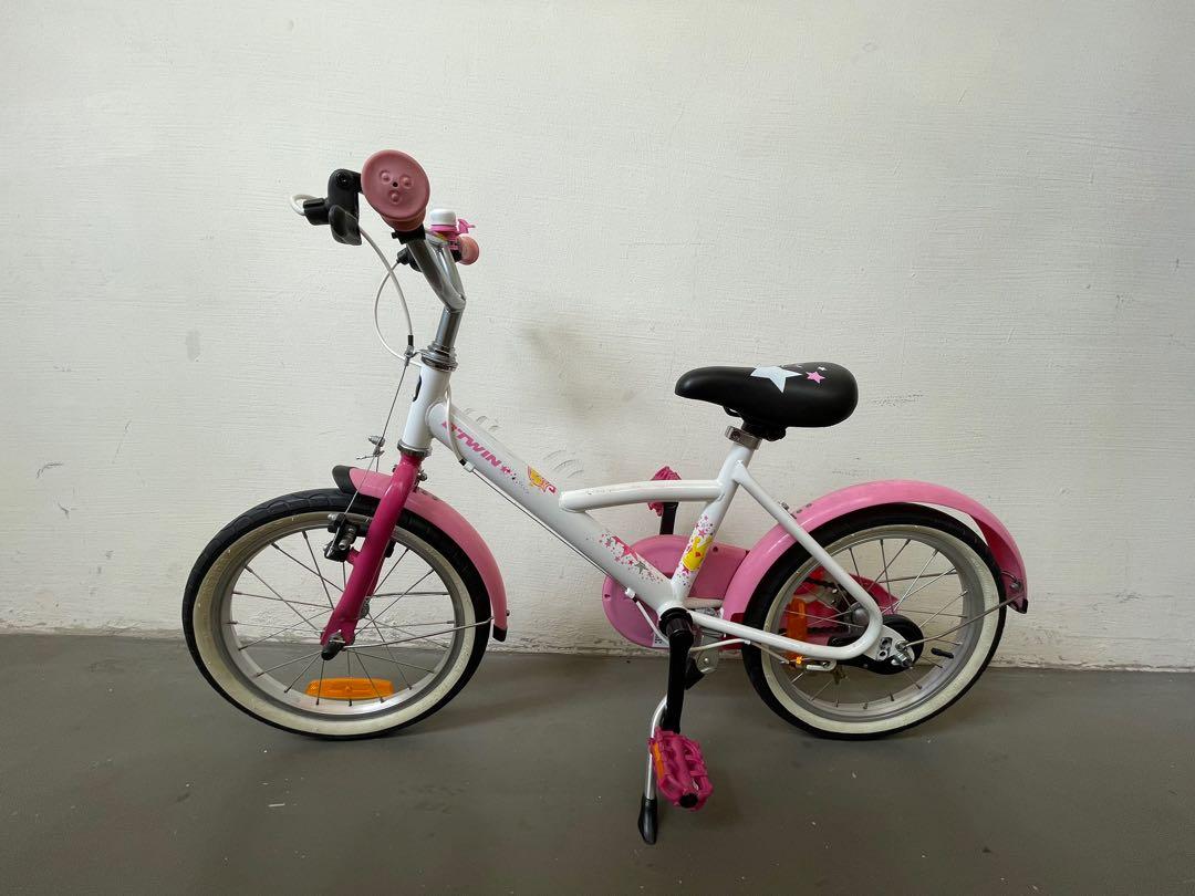 BTWIN 16 inch Princess Bike Sports Equipment Bicycles Parts Bicycles on Carousell