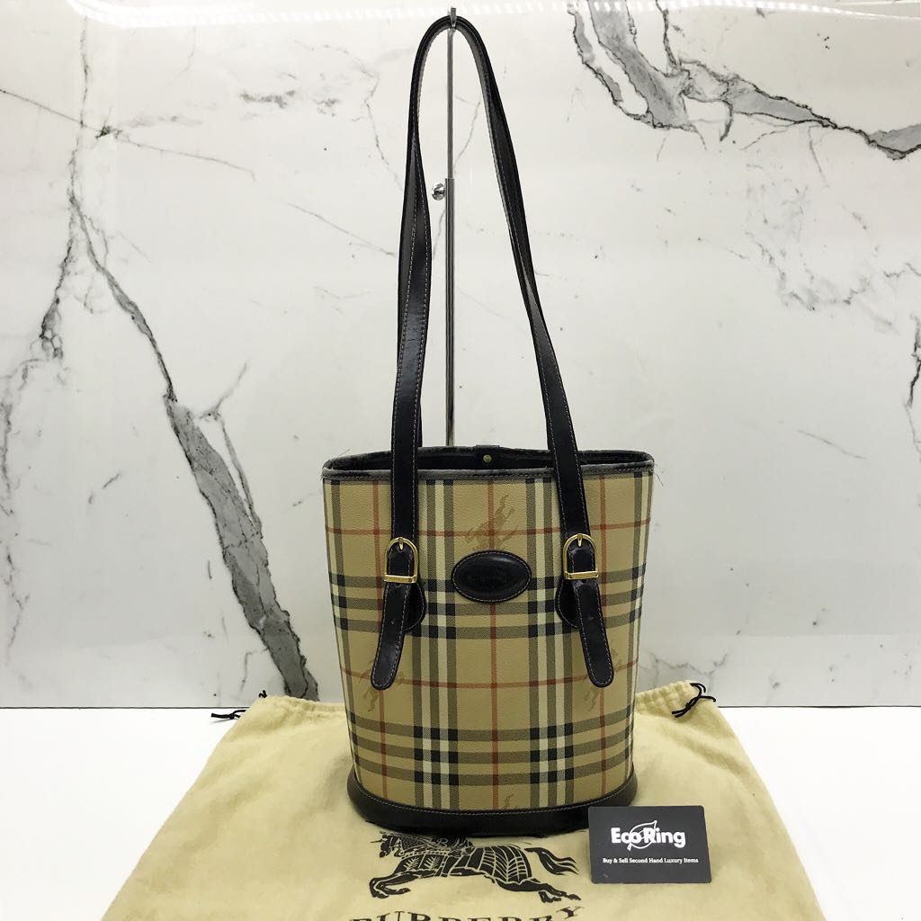 BURBERRY BUCKET TOTE BAG 217015364