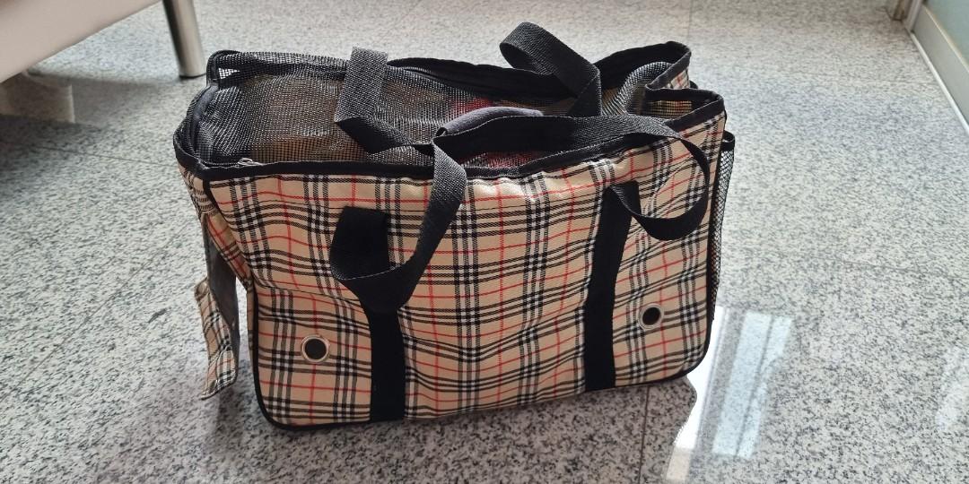 Introducir 50+ imagen burberry dog carrier Abzlocal.mx