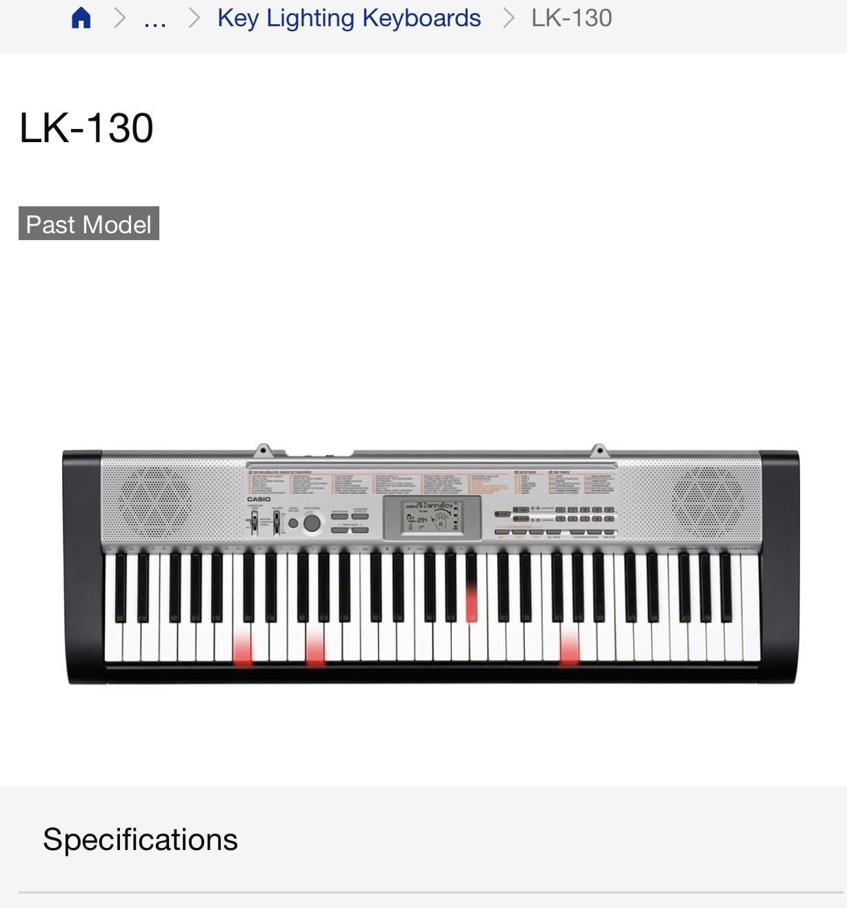 Casio lk 2025 130 price