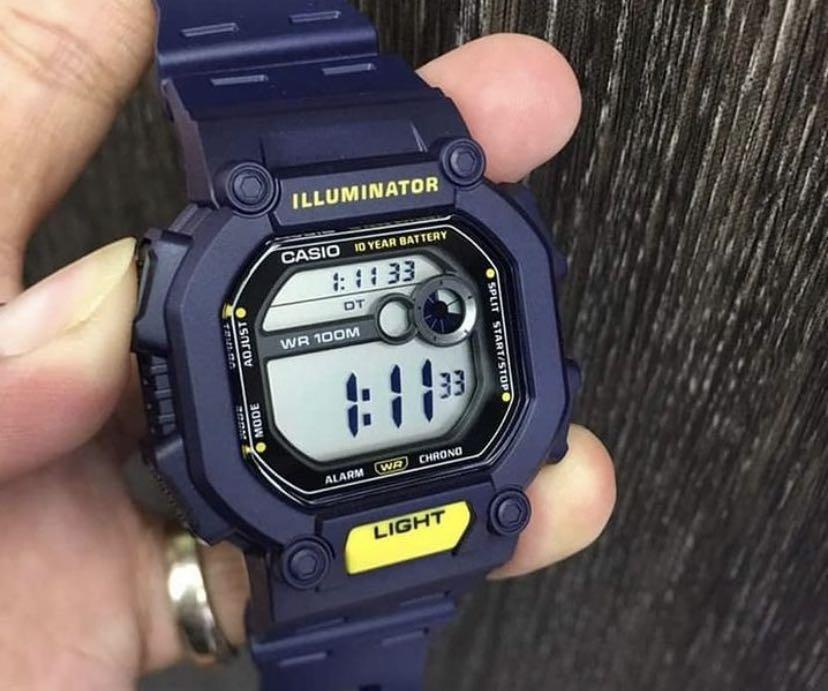 A $20 beater watch that's both cool and ugly. The Casio W-737H. : r/casio