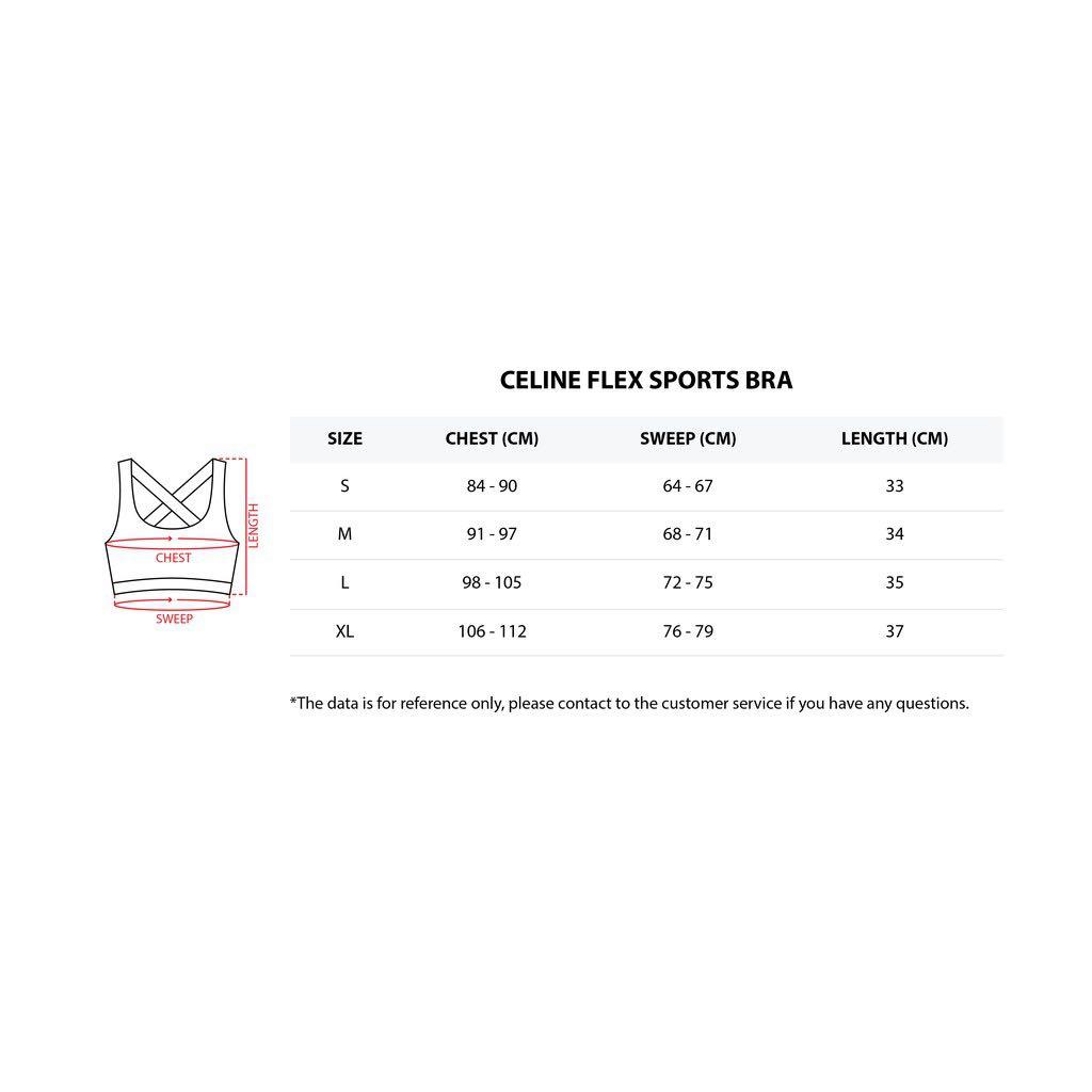 celine sports bra, Women's Fashion, Activewear on Carousell