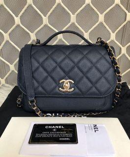 Chanel Business Affinity Very Dark Blue GHW #28 AUTHENTIC ORIGINAL