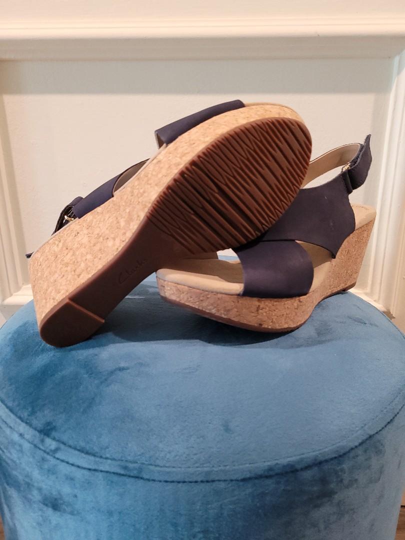 CLARKS ANNADEL EIRWYN WEDGES Women s Fashion Footwear Wedges on Carousell