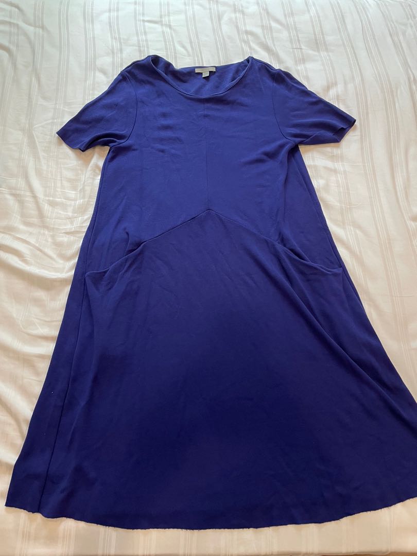 cos cobalt blue dress