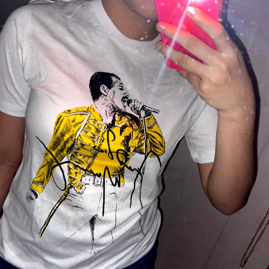 Freddie mercury shirt cotton on Clearance