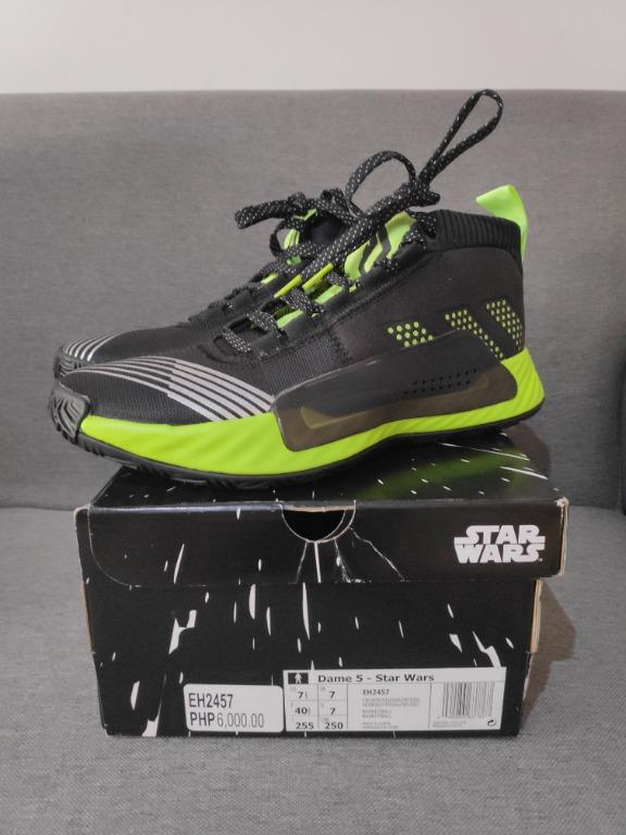 Damian Lillard Dame 5 Star Wars Lightsaber Green, Men's Fashion, Footwear,  Sneakers on Carousell