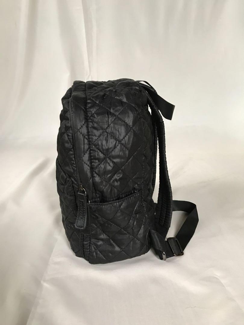 Danskin quilted shop backpack