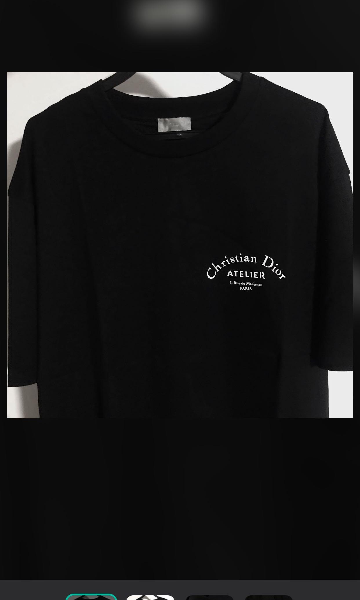 Dior atelier shirt 2025 black