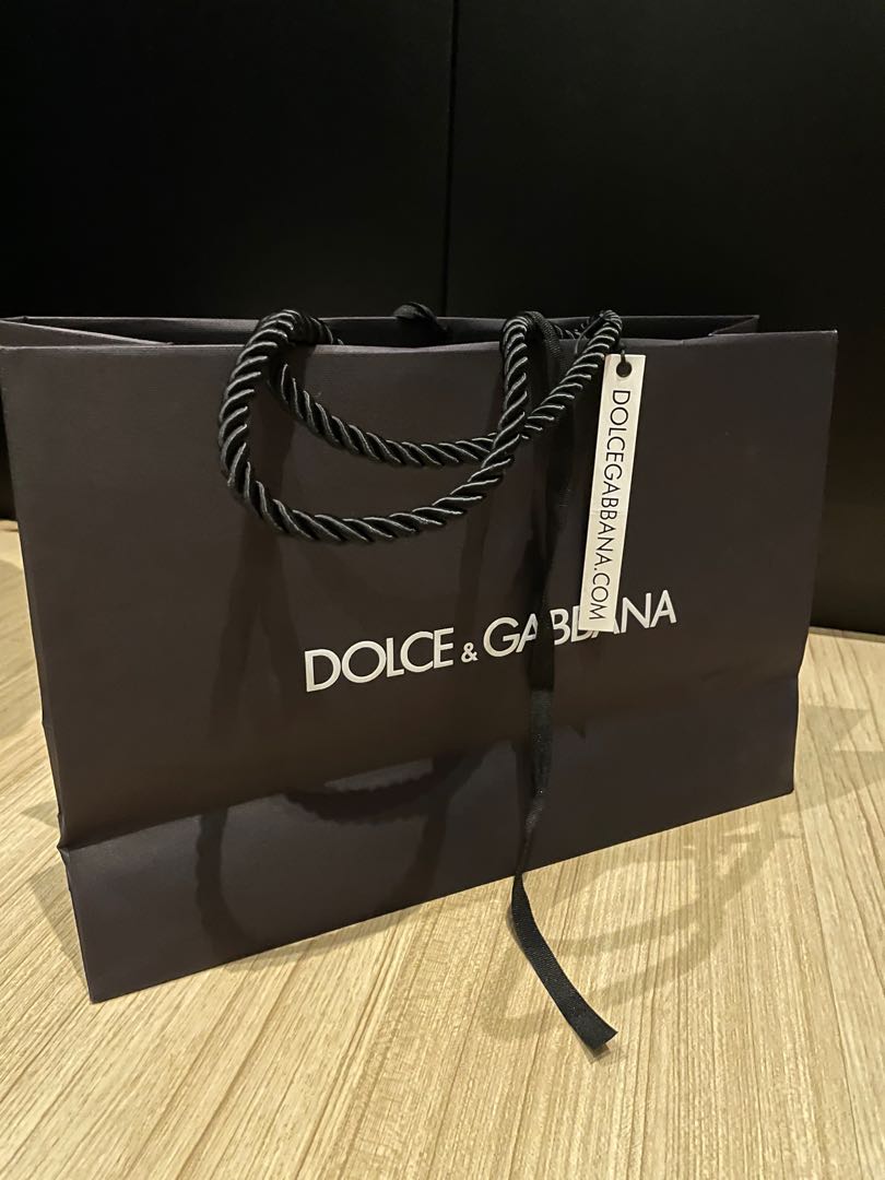 Dolce and outlet gabbana paper bag