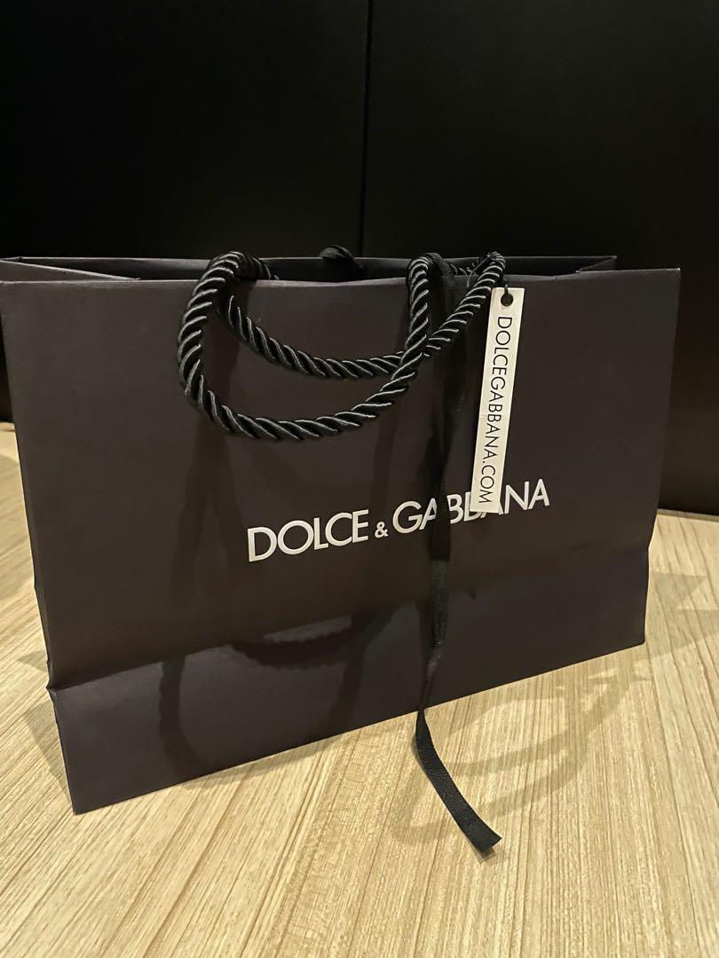 Dolce gabbana paper bag outlet