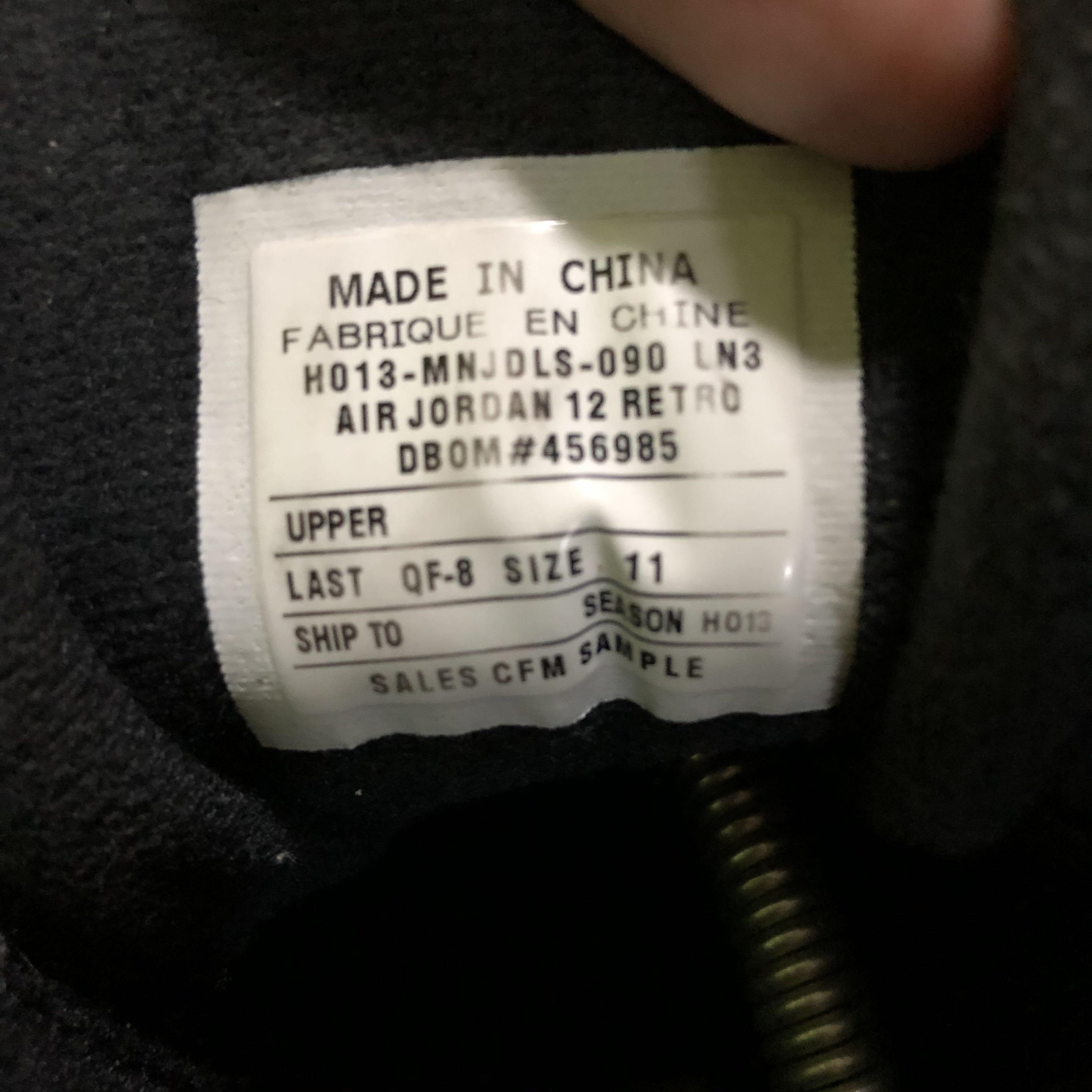 Ovo x air top jordan 12 retro black