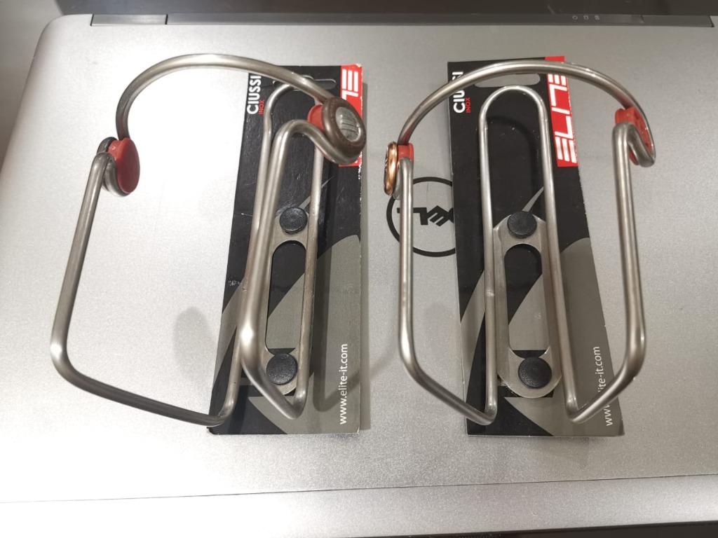 Elite Ciussi Inox Bottle Cages