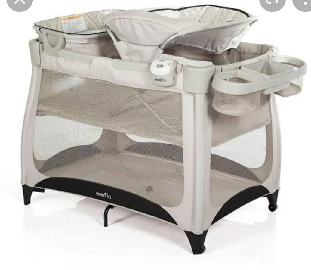 Evenflo play crib hot sale