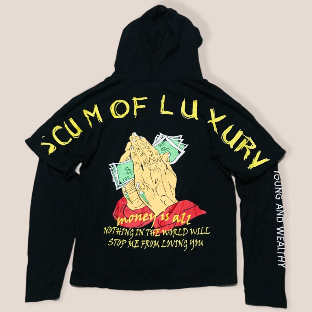 Scum of luxury hoodie new arrivals