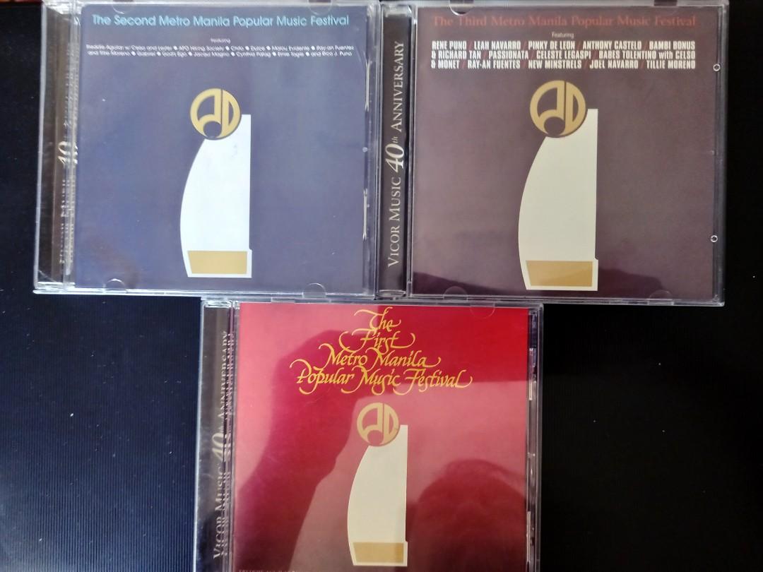 For Sale OPM 1st/2nd/3rd Metro Manila Popular Music Festival (Metropop