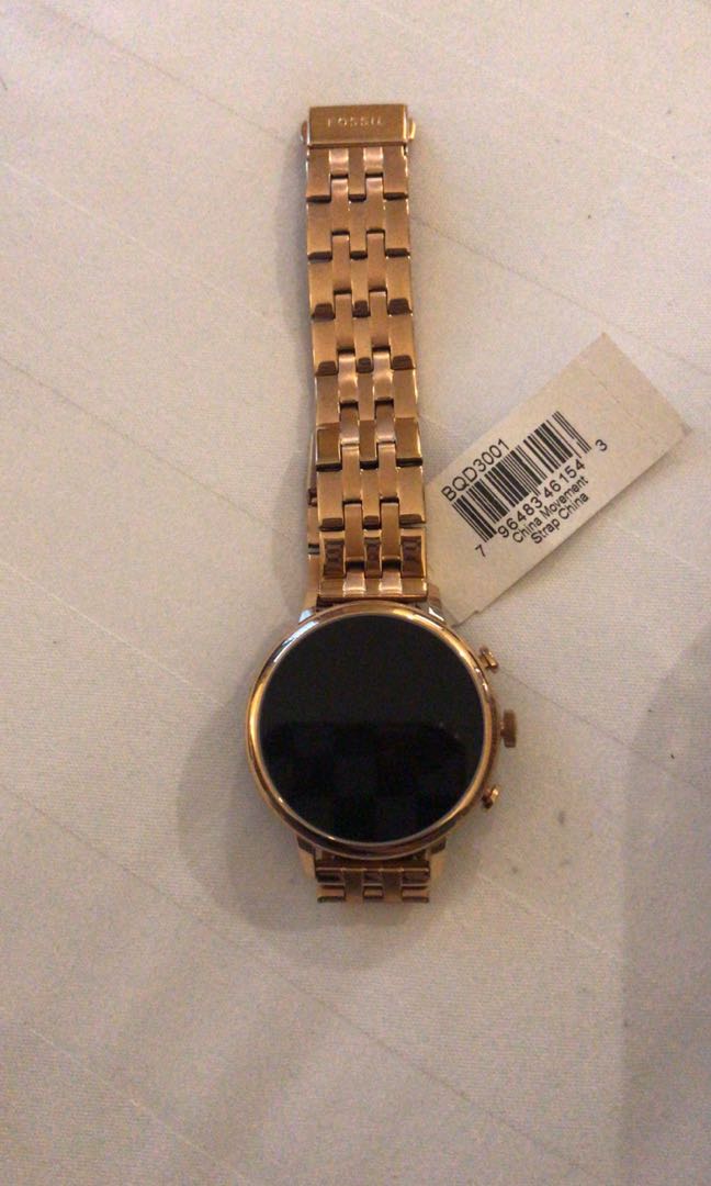 FOSSIL Gen 4 Rose Gold BQD3001, Fesyen 