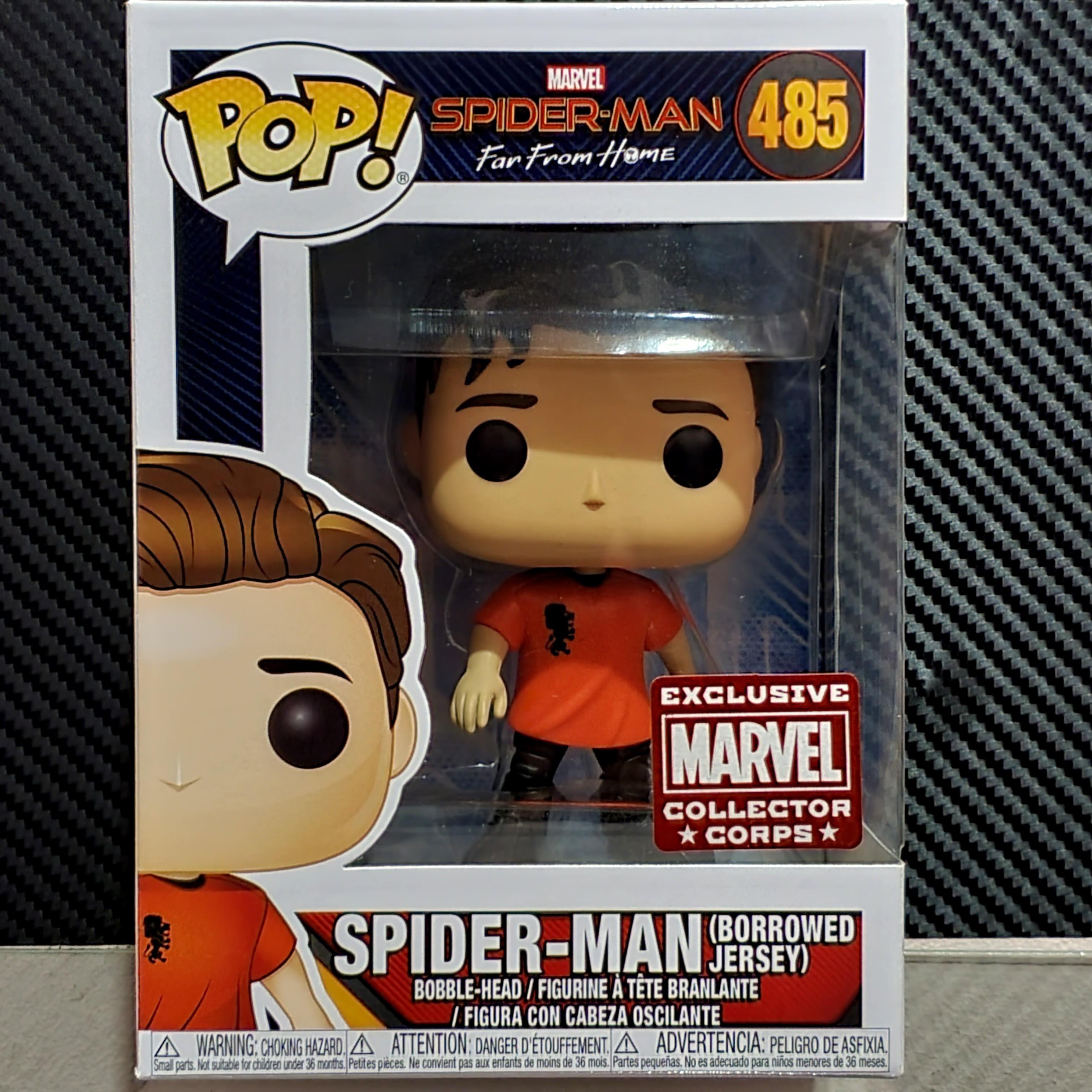Funko Pop Marvel Collector corps Spider man Hobbies Toys