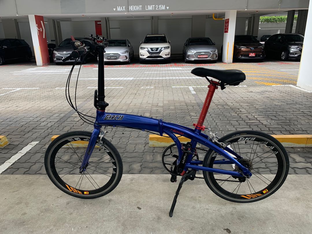 Garcia rapido folding bike discount