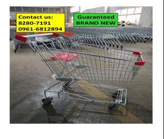 Grocery Push Cart Shopping Pushcart 60L