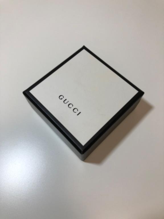 Gucci blind for love 全銀戒指size 10｜