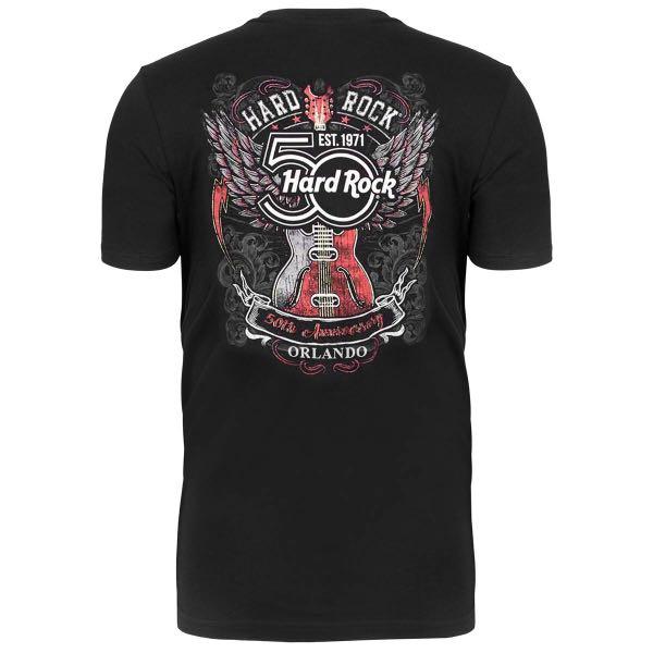 Hard Rock 50th Anniversary Limited Edition T-Shirt, Men's Fashion, Tops ...