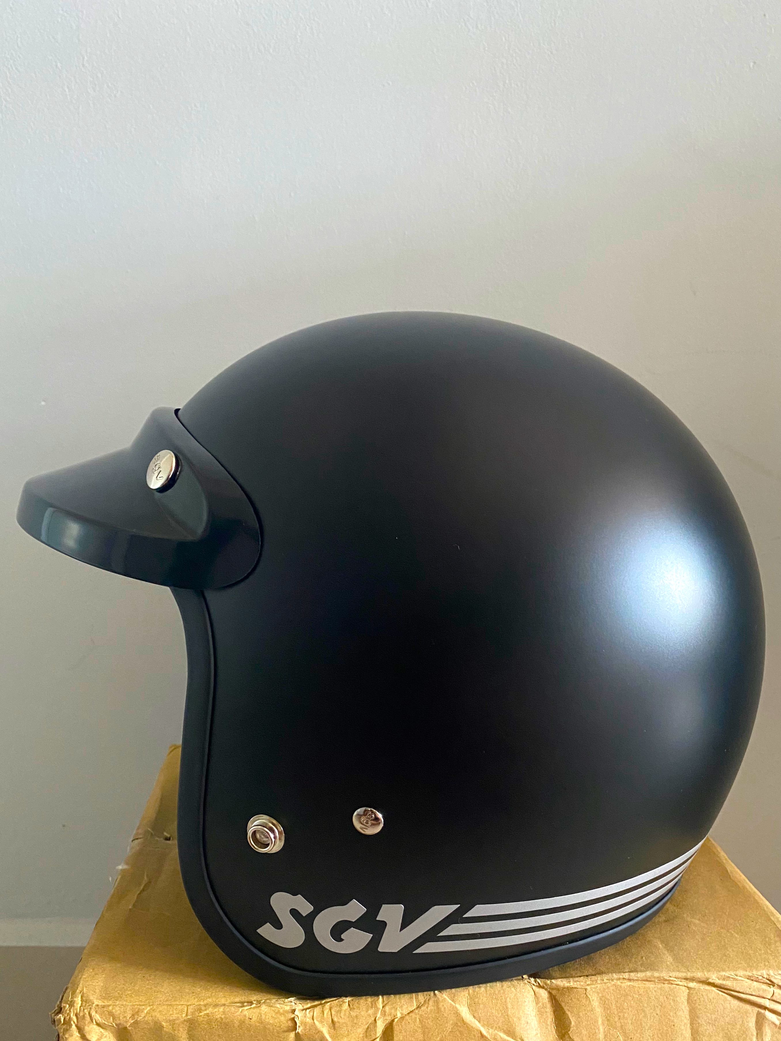 Helmet sgv matte black 2025