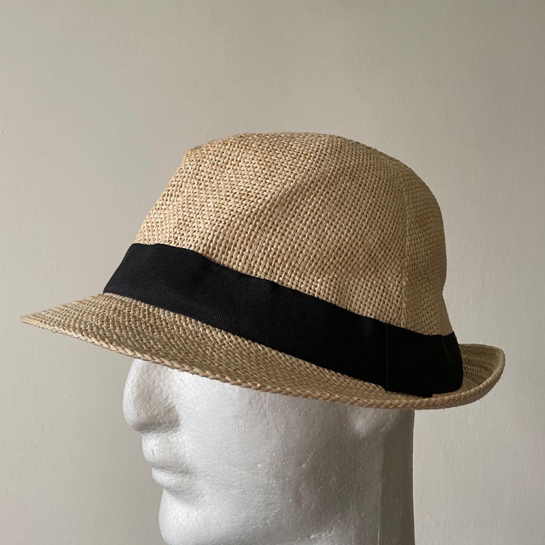 H M Straw Fedora Hat Men s Fashion Watches Accessories Cap