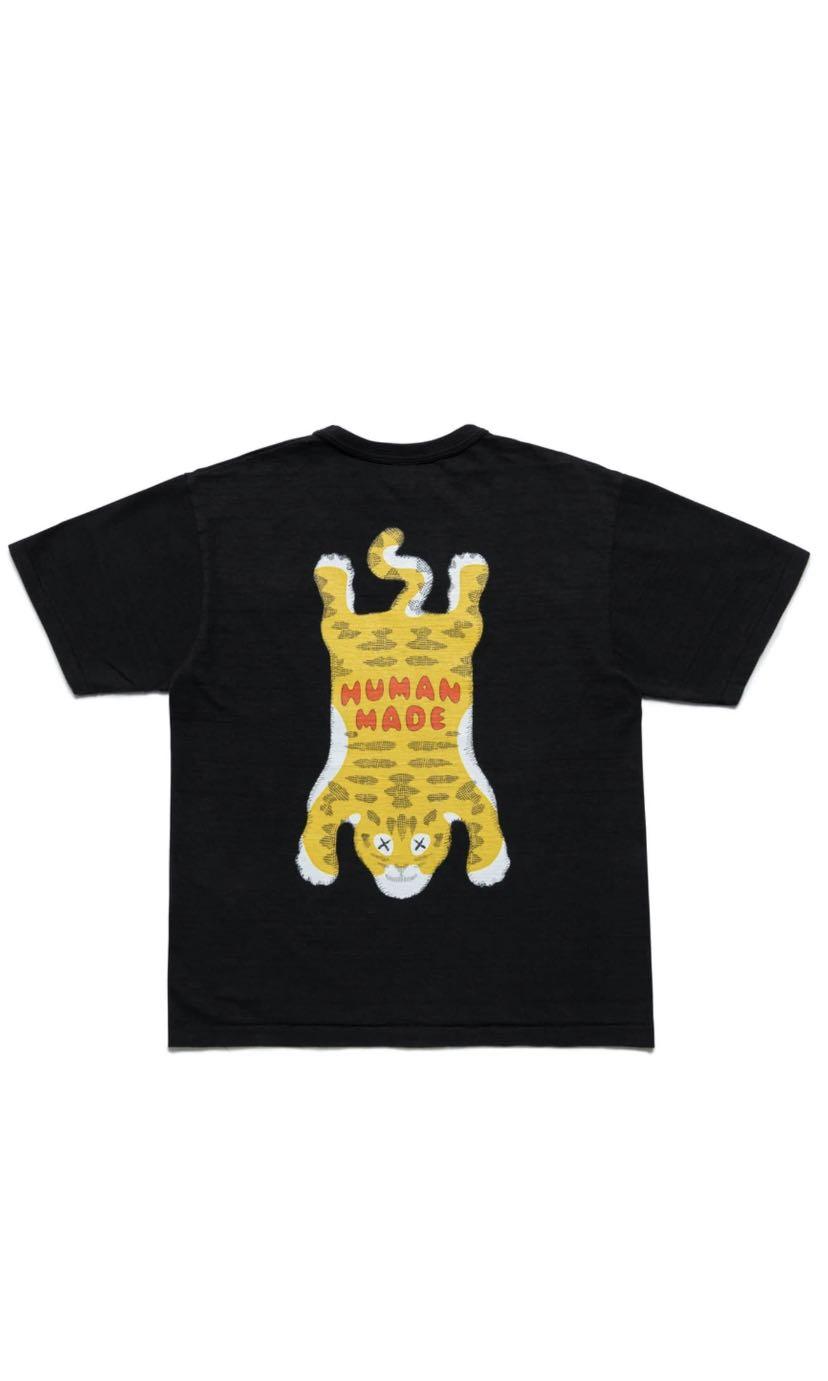 Human Made x KAWS TIGER T-Shirt Size S, Men's Fashion, Tops & Sets