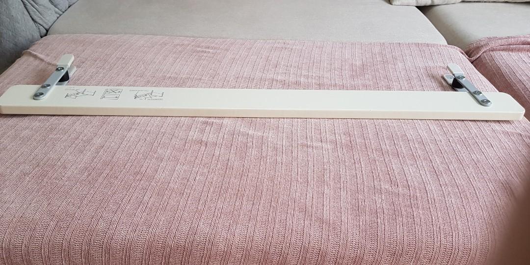 IKEA VIKARE guard rail for children bed white, Furniture & Home Living