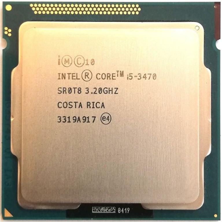 Intel Core I5 3470 3 2ghz Quad Core Processor Computers Tech Parts Accessories Computer Parts On Carousell