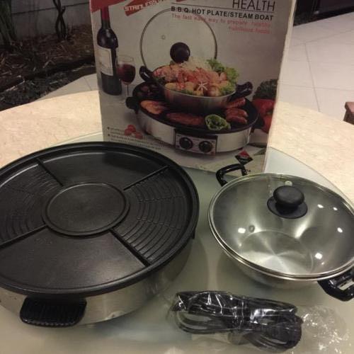 IONA BBQ Hot Plate With Steamboat, TV & Home Appliances, Kitchen