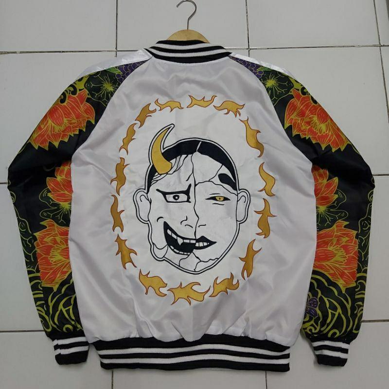 Jaket Sukajan Kawata Brothers Anime 