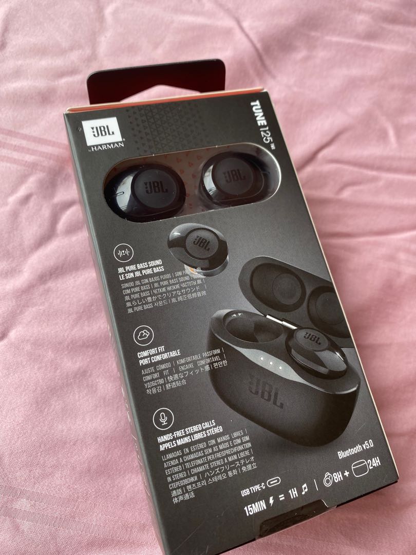 Jbl Tune 125 Tws Verbindet Nicht JBL TUNE 125 TWS, Audio, Earphones on Carousell