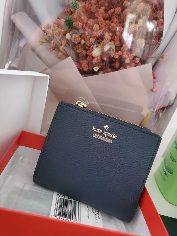 Kate spade blue outlet wallet