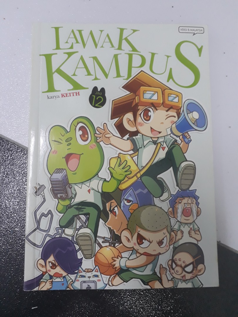 Lawak Kampus Jilid 12 Keith Kadokawa Gempakstarz Books Stationery Comics Manga On Carousell