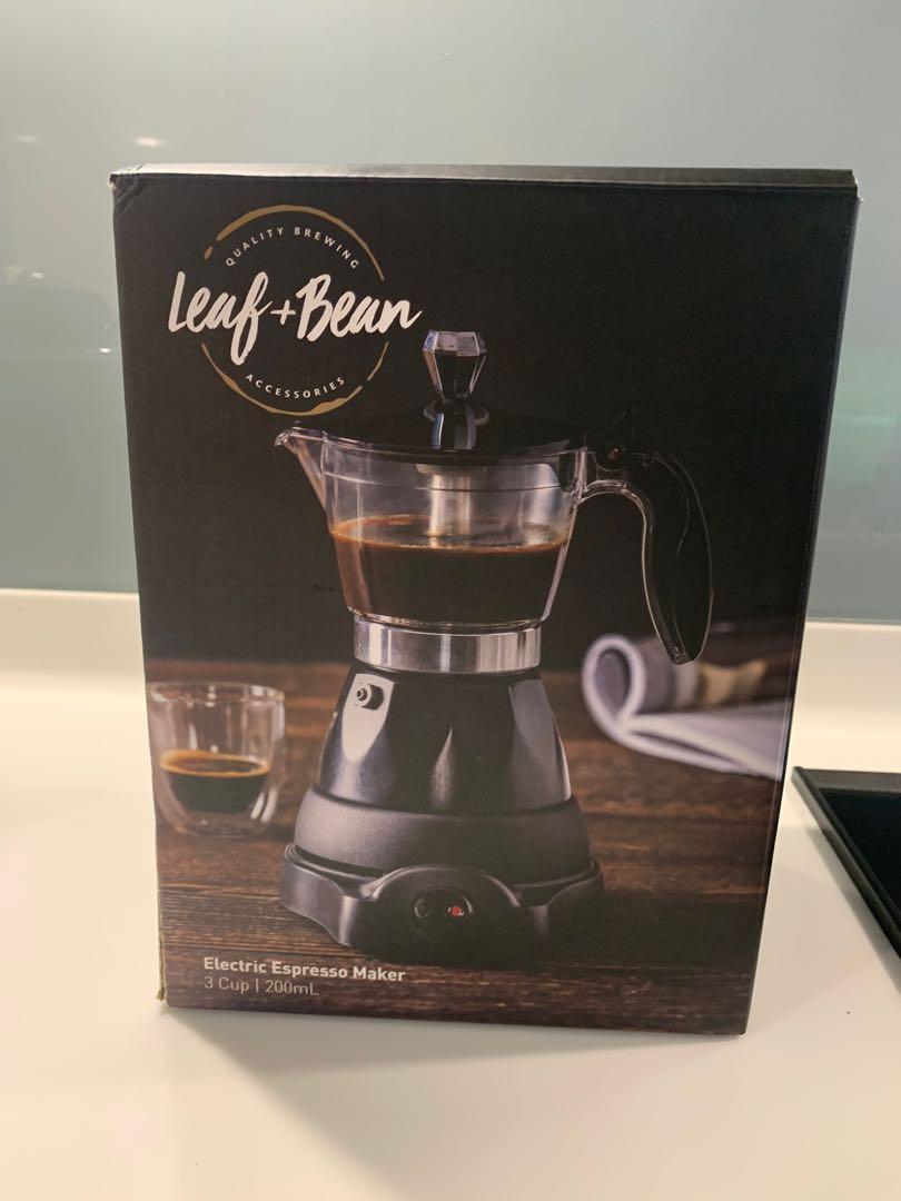 Leaf Bean Electric Espresso Maker TV Home Appliances Kitchen