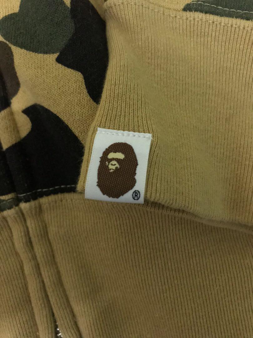 2018 1st Camo PONR Bape Shark Hoodie
