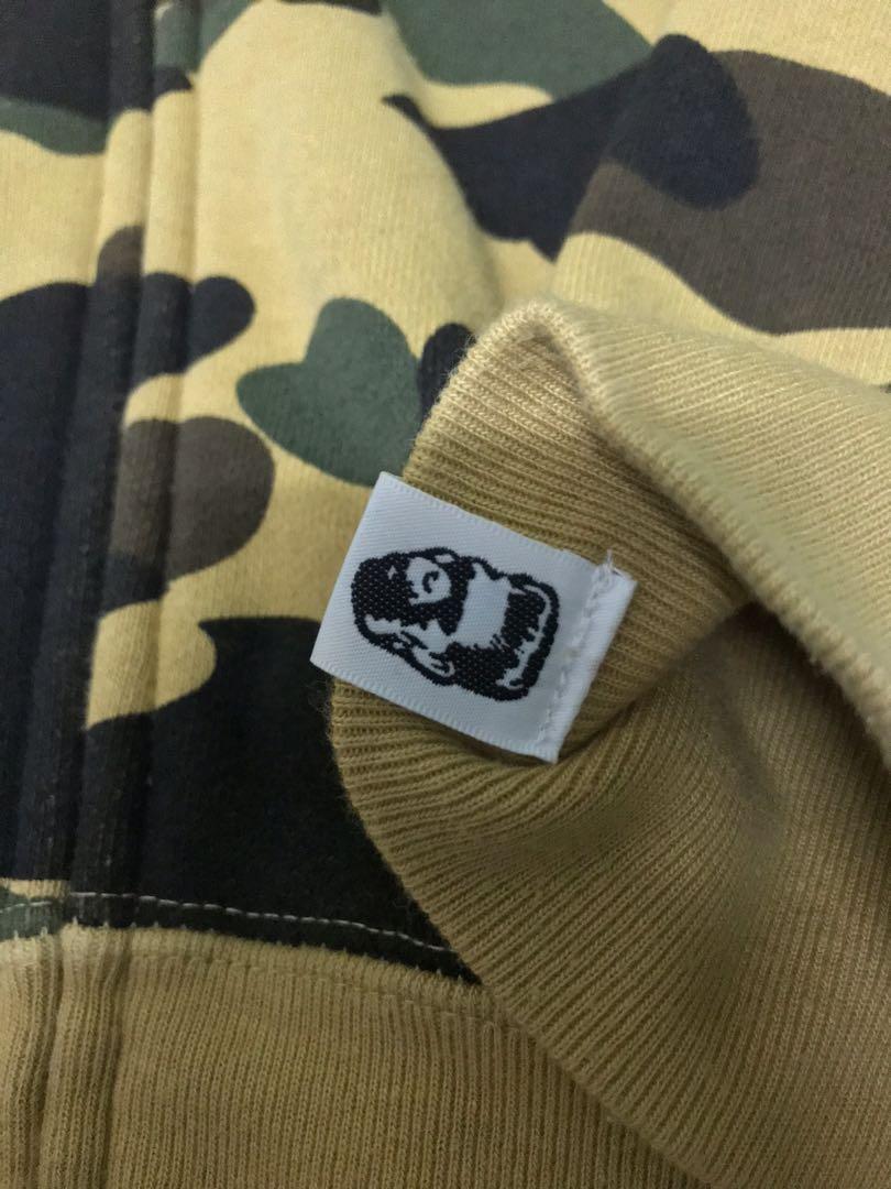 2018 1st Camo PONR Bape Shark Hoodie Men s Fashion Tops Sets