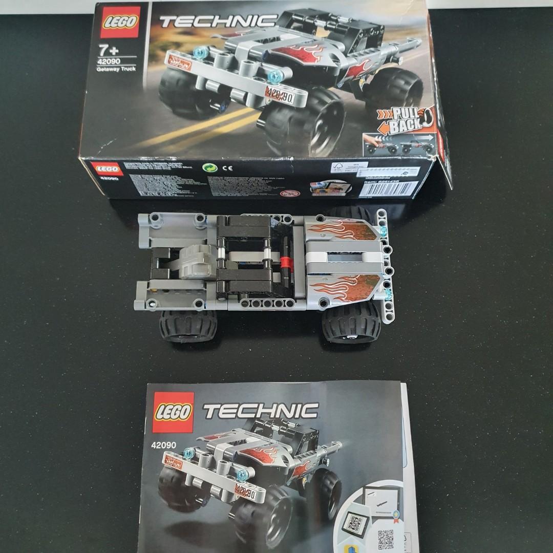 Lego Technic 42090 Pullback Getaway Truck, Hobbies & Toys, Toys & Games ...