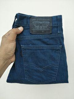 Long Pants Jeans Levis 511 Fesyen Pria Pakaian Bawahan Di - Levis 511 black label