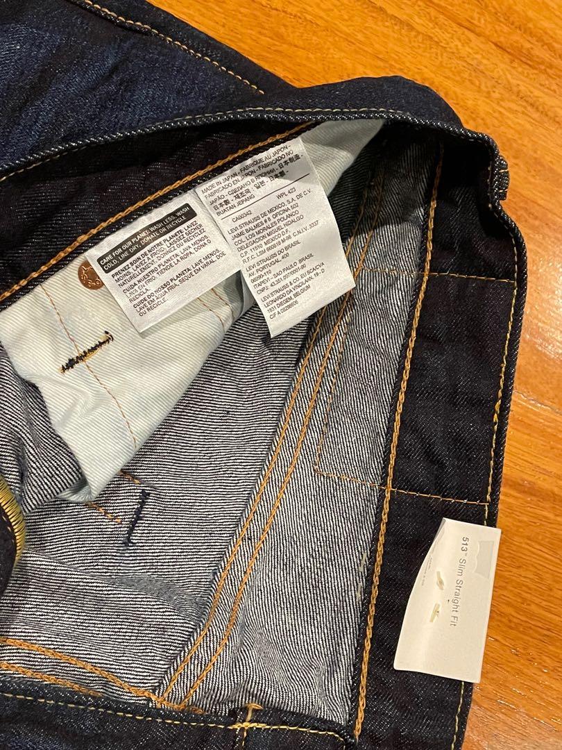 Levi's 513 Made In Japan, Men's Fashion, Bottoms, Jeans on Carousell