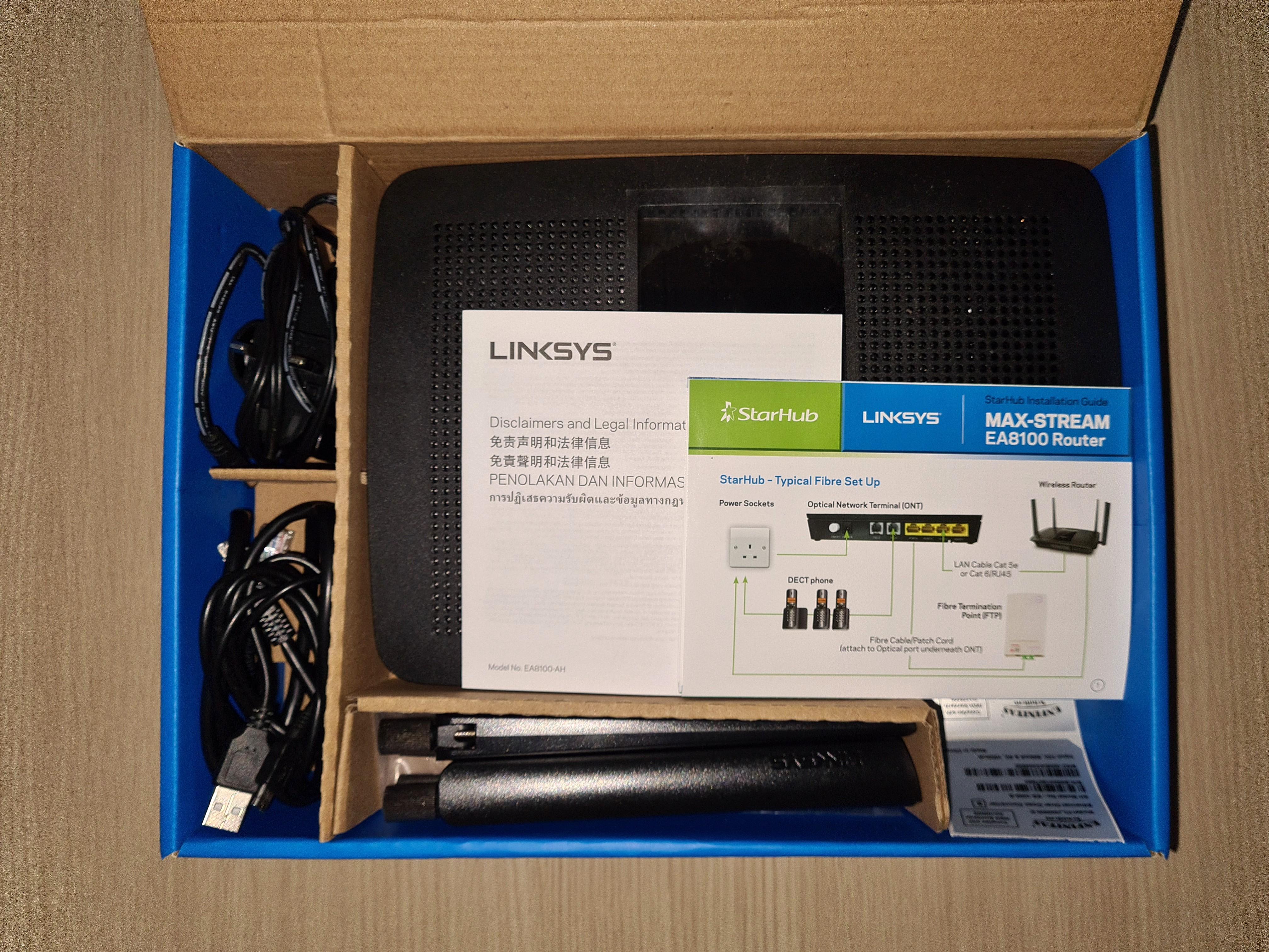 Linksys Router, Computers & Tech, Parts & Accessories, Networking on ...