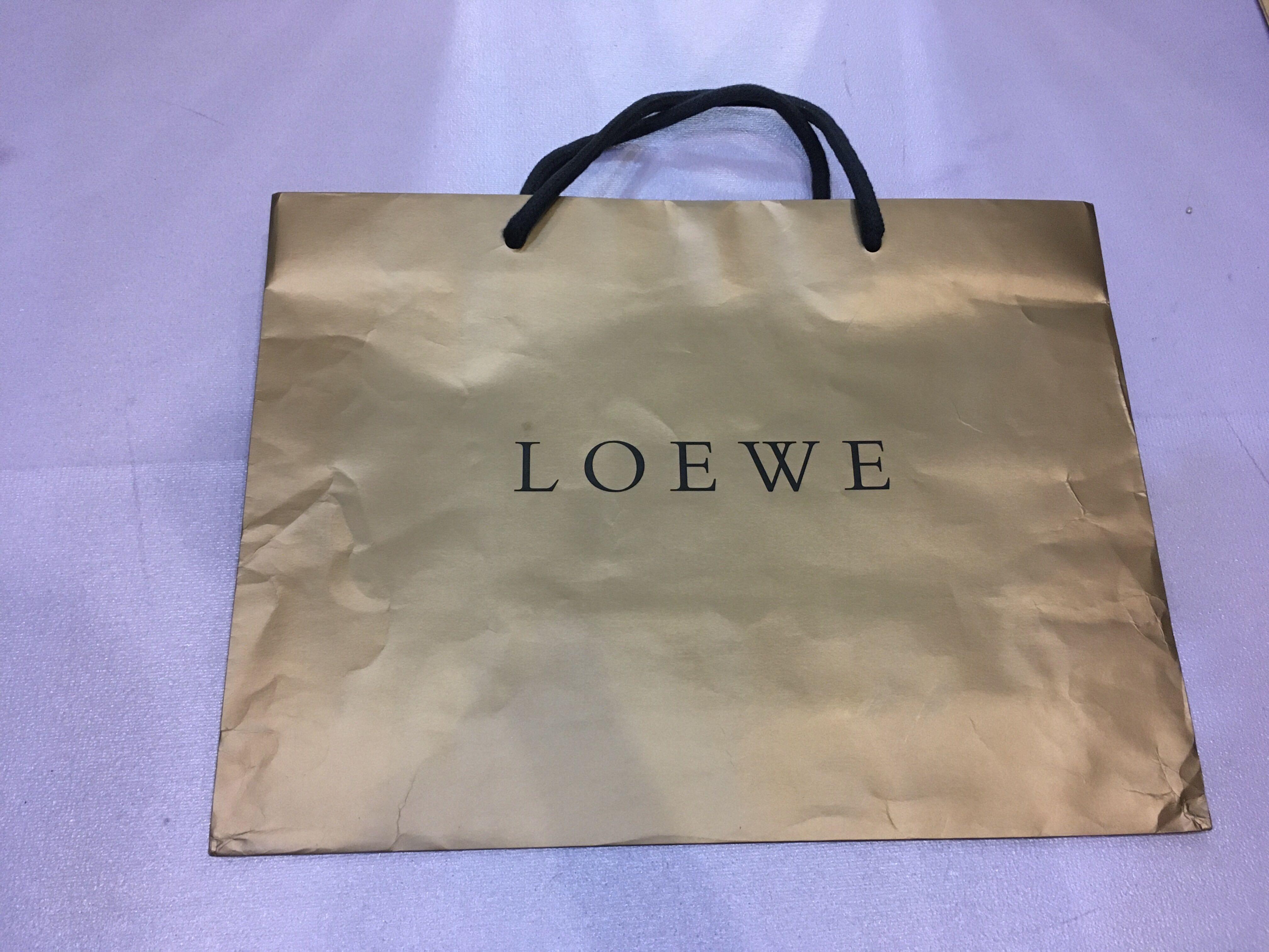 Loewe紙袋手提袋包裝袋, 她的時尚, 包包與錢包, 沙灘袋在旋轉拍賣
