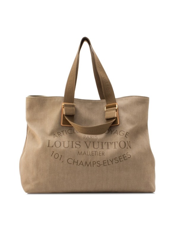Louis Vuitton Articles De Voyage Denim Cabas Luxury Bags