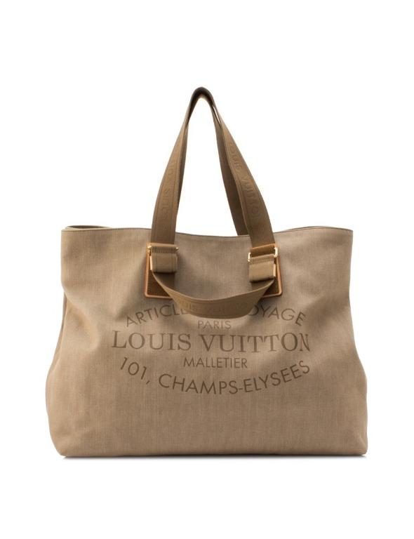 Louis Vuitton Articles De Voyage Denim Cabas Luxury Bags Wallets on Carousell