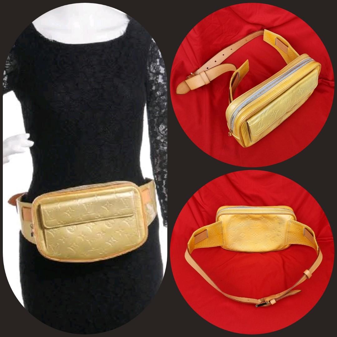 Louis Vuitton Vernis Fulton Bag - Yellow Waist Bags, Handbags
